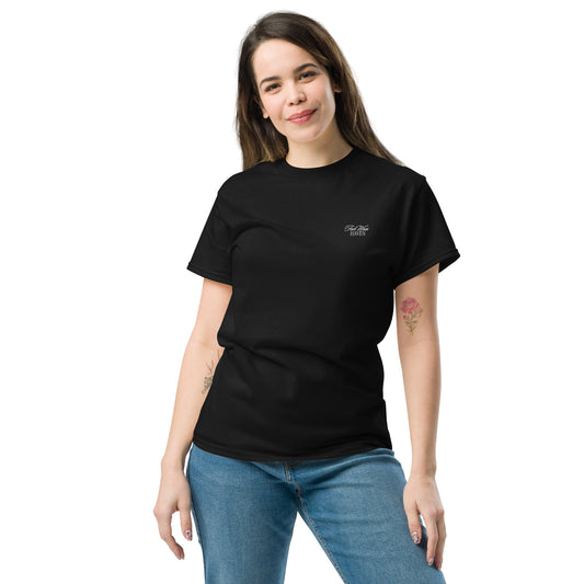 Tee-shirt Femme Noir Classique Été Haven