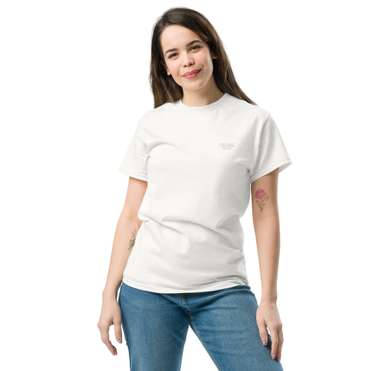 Tee-shirt Femme Blanc Classique Été Haven